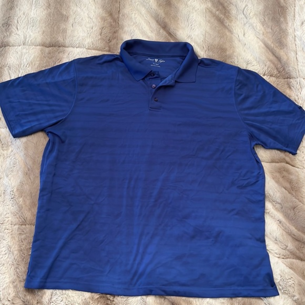 David Taylor Polo Shirt Blue Men’s‎ Size XL